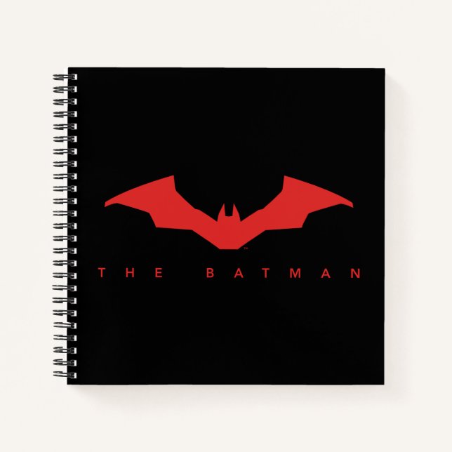 Das Batman-Bat-Logo Notizbuch (Vorderseite)