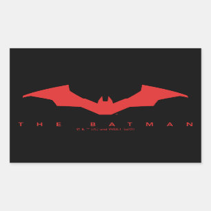 Das Batman-Bat-Logo Rechteckiger Aufkleber