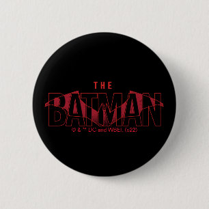 Das Batman Bat Overlaid-Logo Button