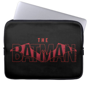 Das Batman Bat Overlaid-Logo Laptopschutzhülle