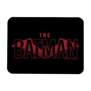 Das Batman Bat Overlaid-Logo Magnet