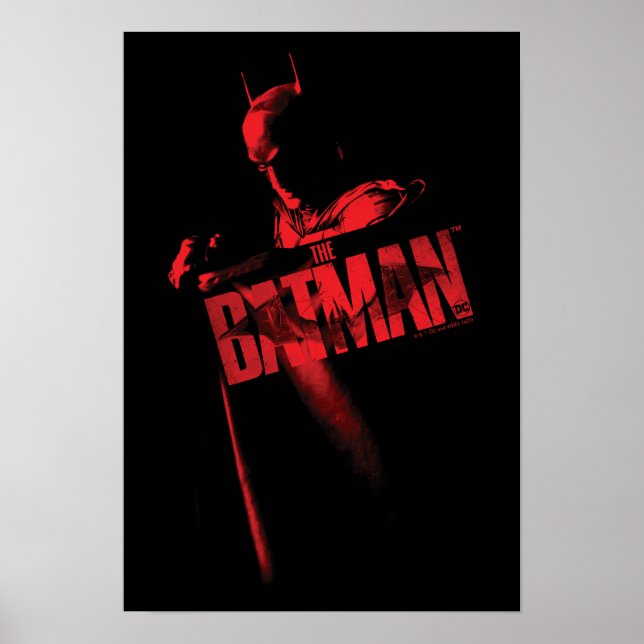 Das Batman Cape & Logo Poster (Vorne)