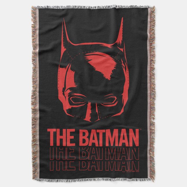 Das Batman Cowl-Logo Decke (Vorderseite Vertikal)
