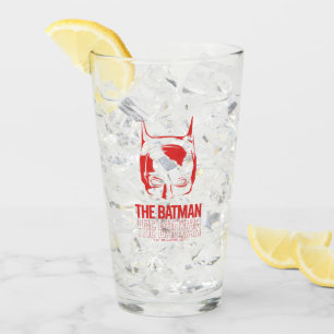 Das Batman Cowl-Logo Glas