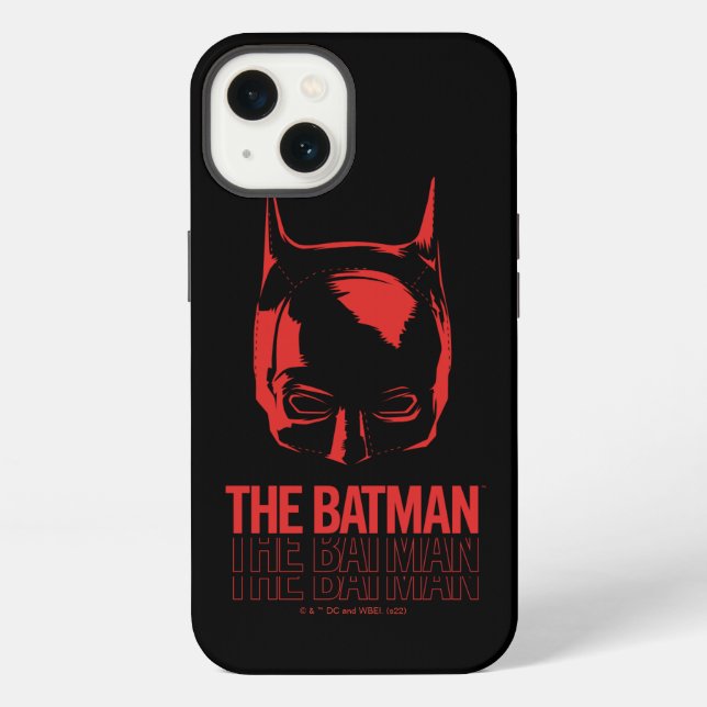 Das Batman-Cowl-Logo iPhone Hülle (Rückseite)