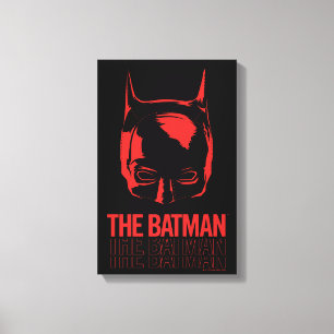 Das Batman Cowl-Logo Leinwanddruck