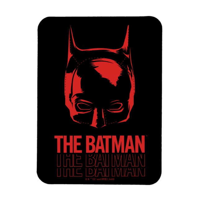 Das Batman Cowl-Logo Magnet (Vertikal)