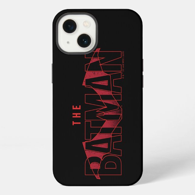 Das Batman-Fledermaus-Overlay-Logo iPhone Hülle (Rückseite)