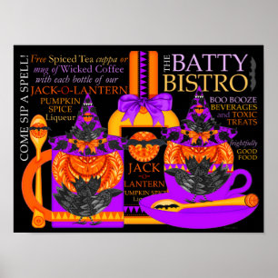 Das Batty Bistro Poster