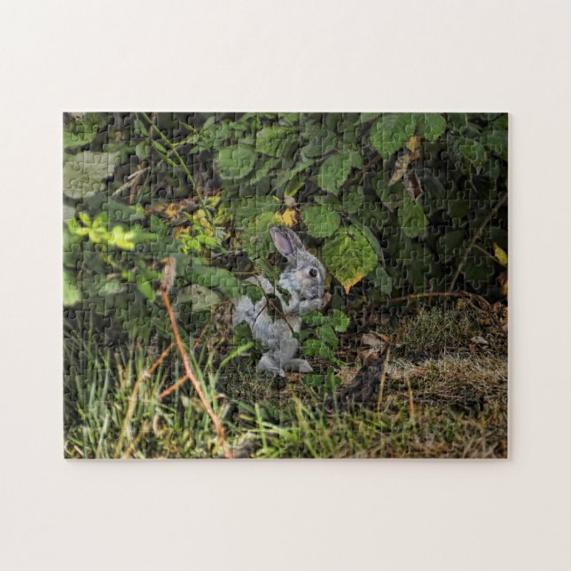 Das Baumwollsamt-Kaninchen-Puzzlespiel Puzzle (Horizontal)