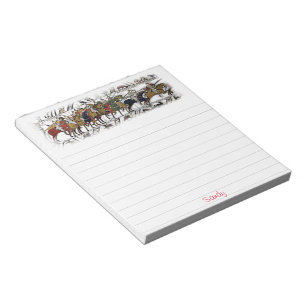 Das Bayeux-Band Notizblock