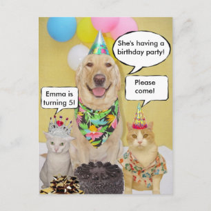 Das BD-Postkarten-Einladung des Kindes Einladungspostkarte