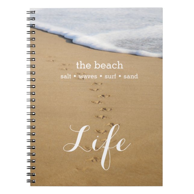 Das Beach Life-Notebook Notizblock (Vorderseite)
