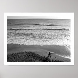 Das Beach Life - Sagami Bay, Japan Poster