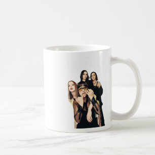 Das Beache's Band Kunstwerk Aufkleber Kaffeetasse