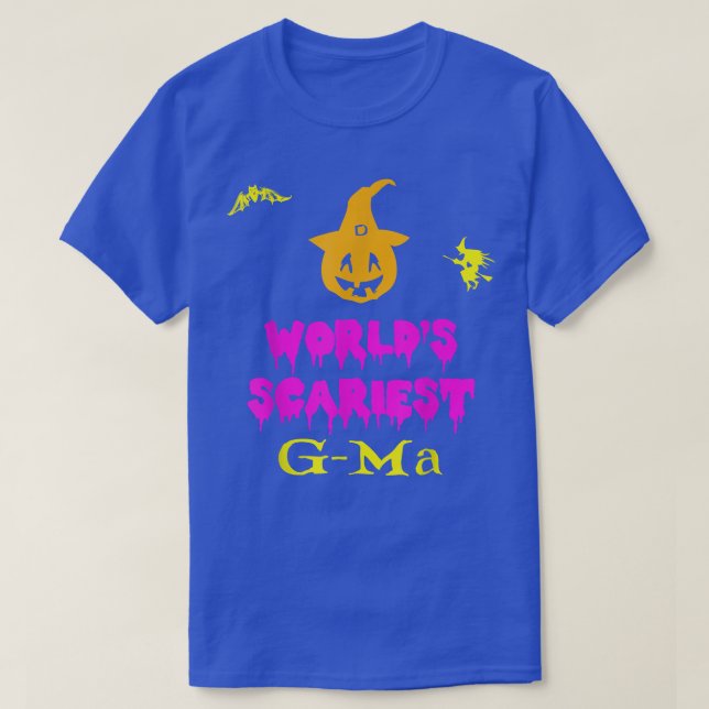 Das Beängstigende Halloween-Kostüm Lazy Easy G der T-Shirt (Design vorne)