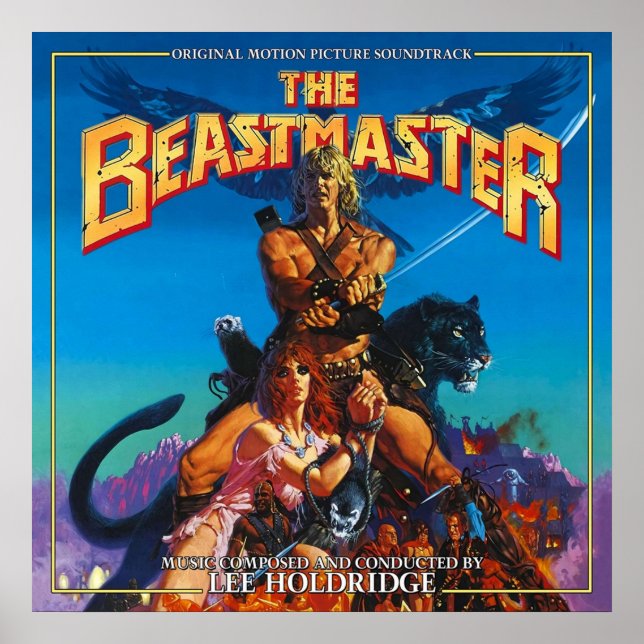 DAS BEASTMASTER POSTER (Vorne)