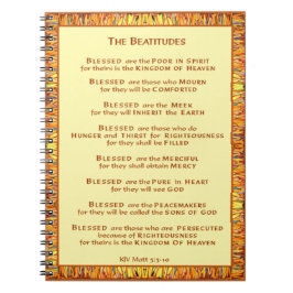 Das Beatitudes-Notebook Notizblock