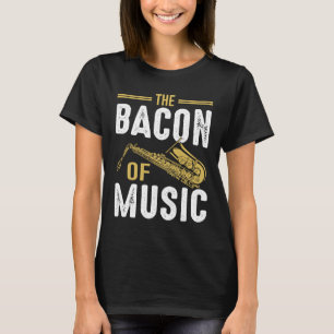 Das Becken der Musik Saxophon Saxaphone Spieler 6 T-Shirt