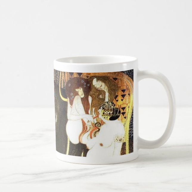Das Beethoven-Fries durch Klimt Tasse (Rechts)