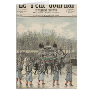 Das Begräbnis des Kaisers von Brasilien