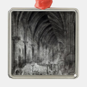 Das Begräbnis von Jean Paul Marat Silbernes Ornament