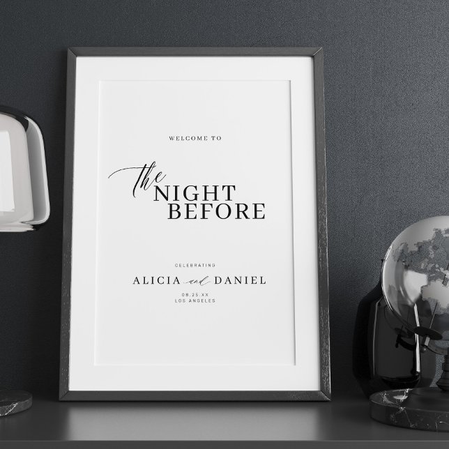 Das Begrüßungszeichen der Nacht vor der Probe Poster (Von Creator hochgeladen)