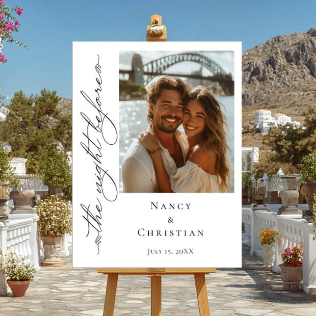 Das Begrüßungszeichen vor dem Foto Poster (Von Creator hochgeladen)