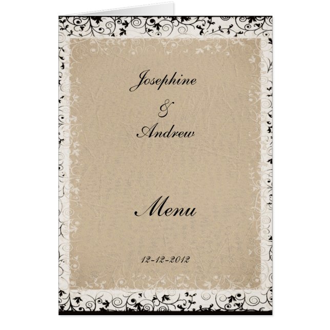 Das beliebteste Hochzeitsmenü (Vorne)
