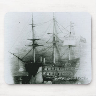 Das Bellerophon an Plymouth-Ton Mousepad