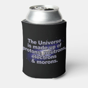 Das benutzerdefinierte Monogramm "Universum" kann  Dosenkühler