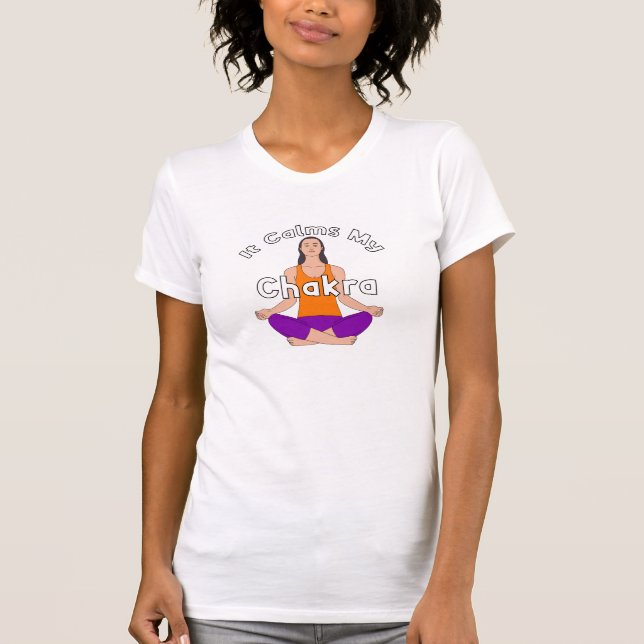 Das beruhigt mein Chakra T-Shirt (Vorderseite)
