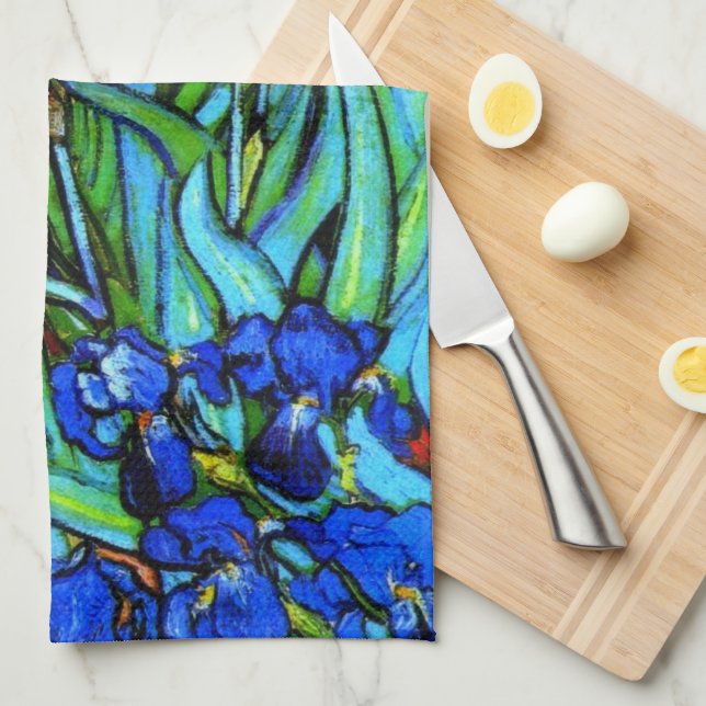 Das berühmte Bild von Van Gogh, Ire, Geschirrtuch (Viertel Falte)