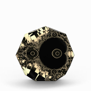 Das berühmte Full Mandelbrot Set Fraktal Art Fotoblock