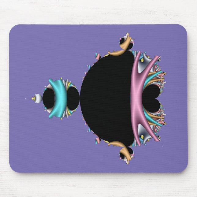 Das berühmte Mandelbrot Set Mouse Pad Mousepad (Vorne)