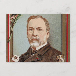 Das berühmte Portrait Louis Pasteur Postkarte