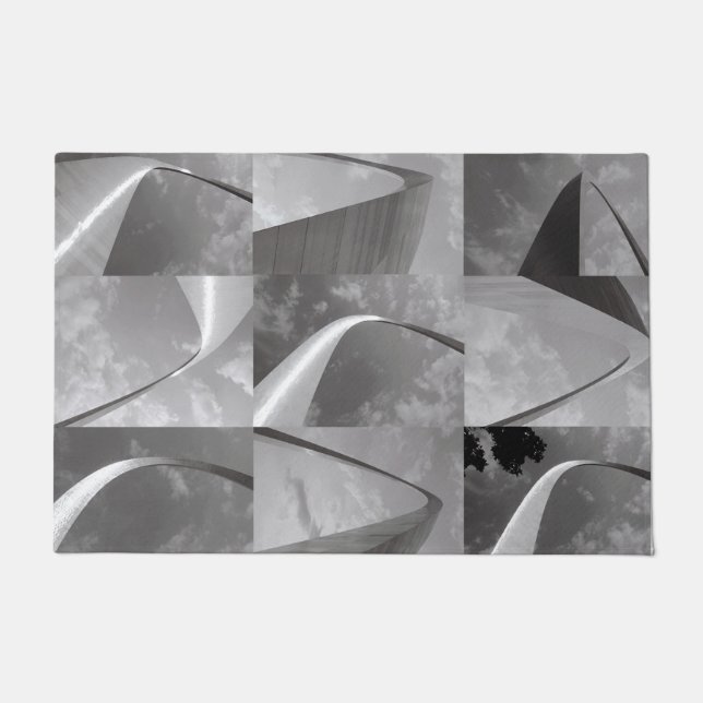 Das berühmte Tor zum West St. Louis Arch Fußmatte (Vorderseite)