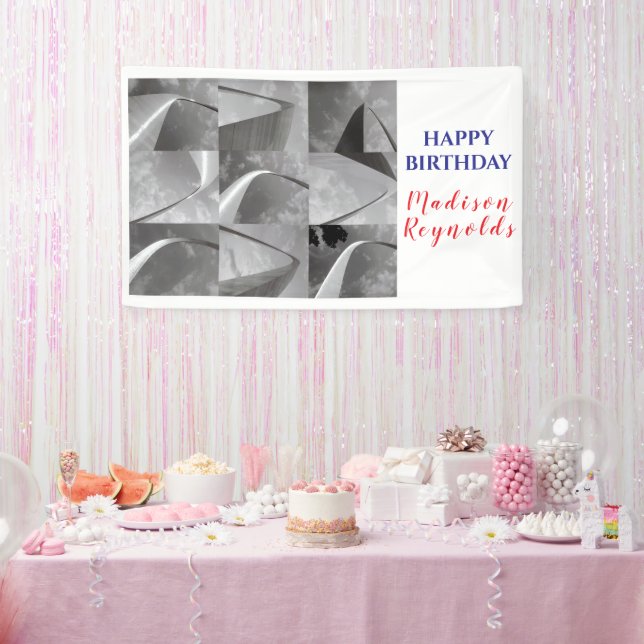 Das berühmte Tor zur West St. Louis Arch Collage Banner (Party)