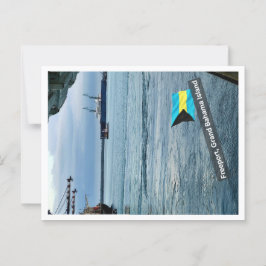 Das Beste an der Bahamas Freeport Postkarte