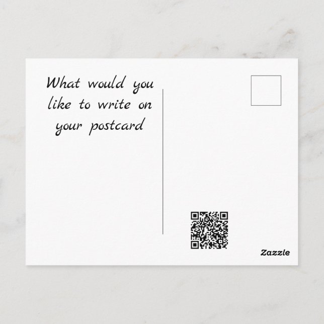 Das Beste an der Bahamas Freeport Postkarte (Rückseite)