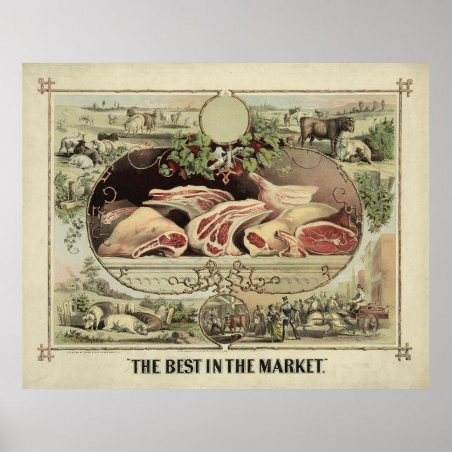 Das Beste auf dem Markt [1872] Poster (Vorne)