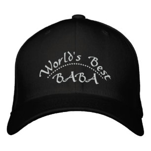 Das beste BABA der Welt Bestickte Kappe