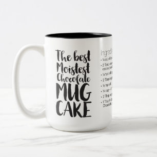 Das beste, bescheidenste, schokoladenste Tasse-Rez Zweifarbige Tasse