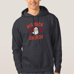 Das beste Big Nick Energy Funny Christmas Hoodie