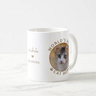 Das beste Cat Mama Gold Foto für Personalisierte N Kaffeetasse