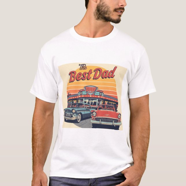 Das beste Dad Diner T-Shirt (Vorderseite)