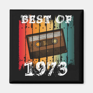 DAS BESTE DER CUSTOM VINTAGE KASSETTENBAND 1973 MAGNET