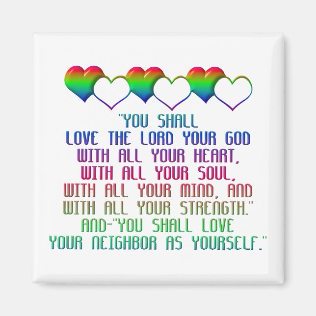 Das Beste Gebot Magnet (Vorne)