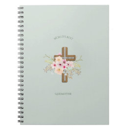 Das beste Geschenk der GODMOTHER-Welt - Blumenkreu Notizblock