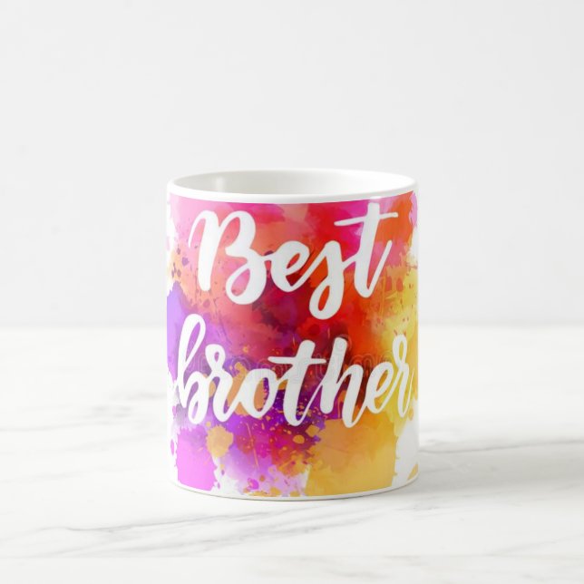 Das beste Geschenk für den Bruder der Welt Kaffeetasse (Mittel)